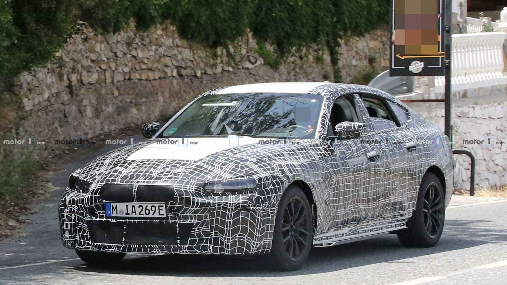 基于i4打造 疑似宝马i4M原型车谍照曝光